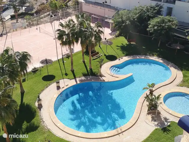 VUE MER ENSOLEILLÉE avec grande terrasse sur le toit | Espagne, Costa Blanca, El Campello - appartement Vue depuis la terrasse ensoleillée, mais aussi 100% vue mer.