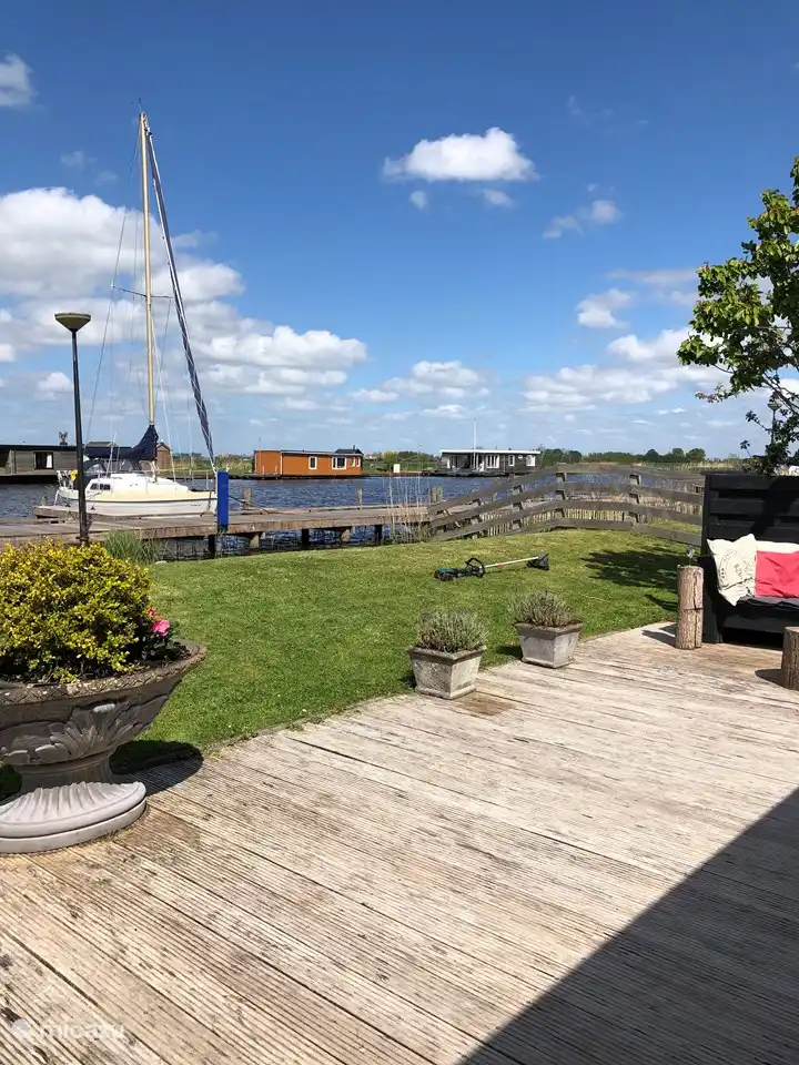 Vista de la vía fluvial