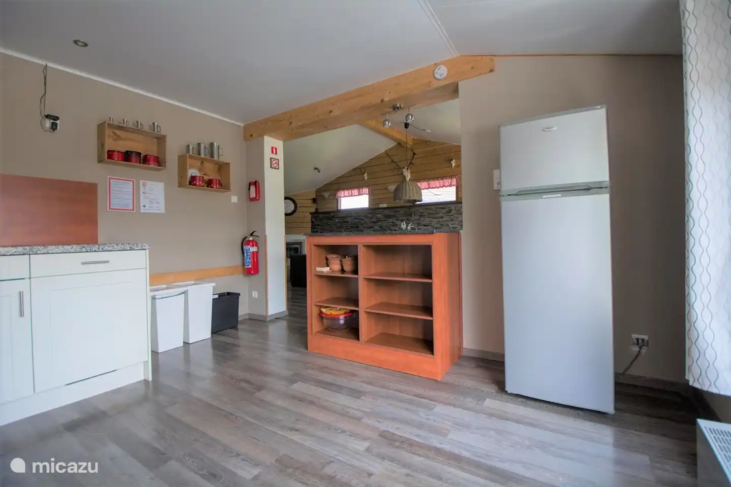 Küche im Obergeschoss