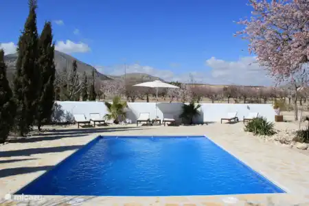 Vakantiehuis Spanje, Andalusië, Velez Rubio boerderij Casa Paco Zwembad