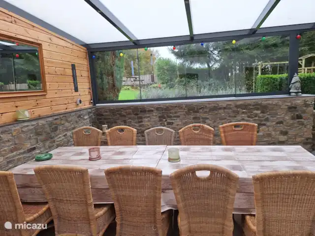 Koekehuis Beneden huren in België, Ardennen, Burg-Reuland - gîte / cottage Overdekt terras