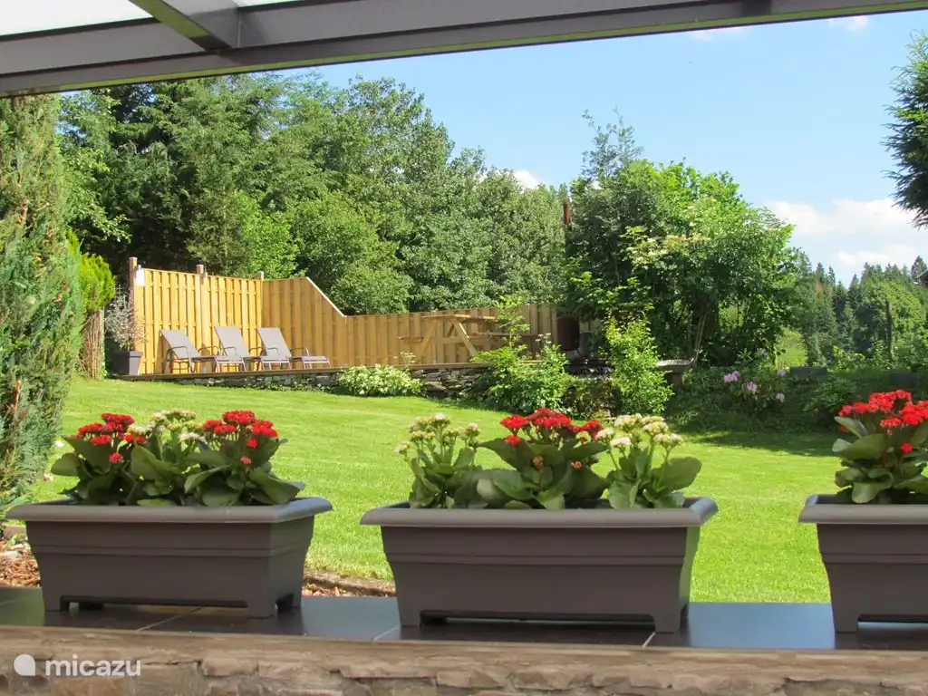 Terrasse couverte transparente