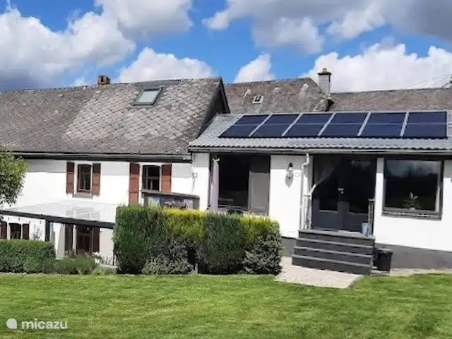 Koekehuis Boven huren in België, Ardennen, Burg-Reuland - gîte / cottage Achterkant met ingang