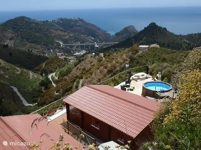 Maison Salamandre | Espagne, Costa del Sol, Nerja - maison de vacances Vue d'ensemble de la piscine