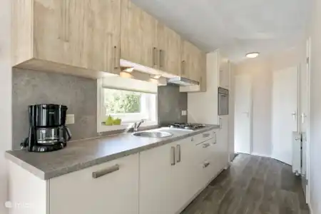 Vakantiehuis Nederland, Gelderland, Aalten chalet Chalet de Zwaluw keuken