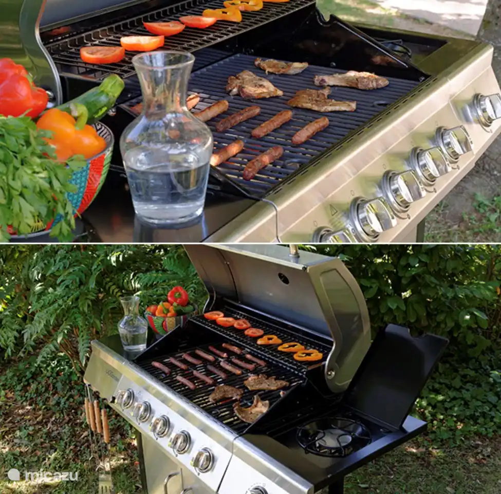 Luxus-Gasgrill.