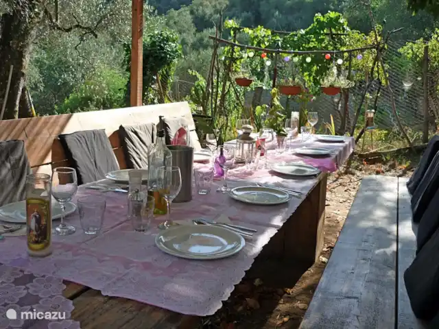 Casa Rovear | Italie, Ligurie, Pigna - maison de vacances Mangez avec nous