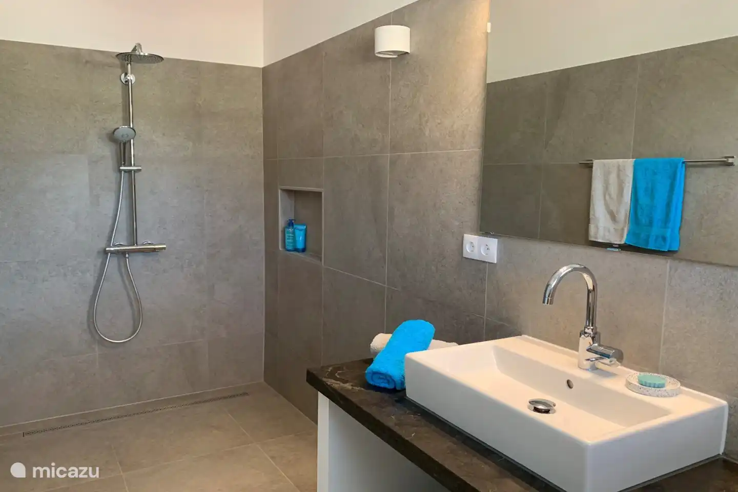 Bathroom attached to the master bedroom