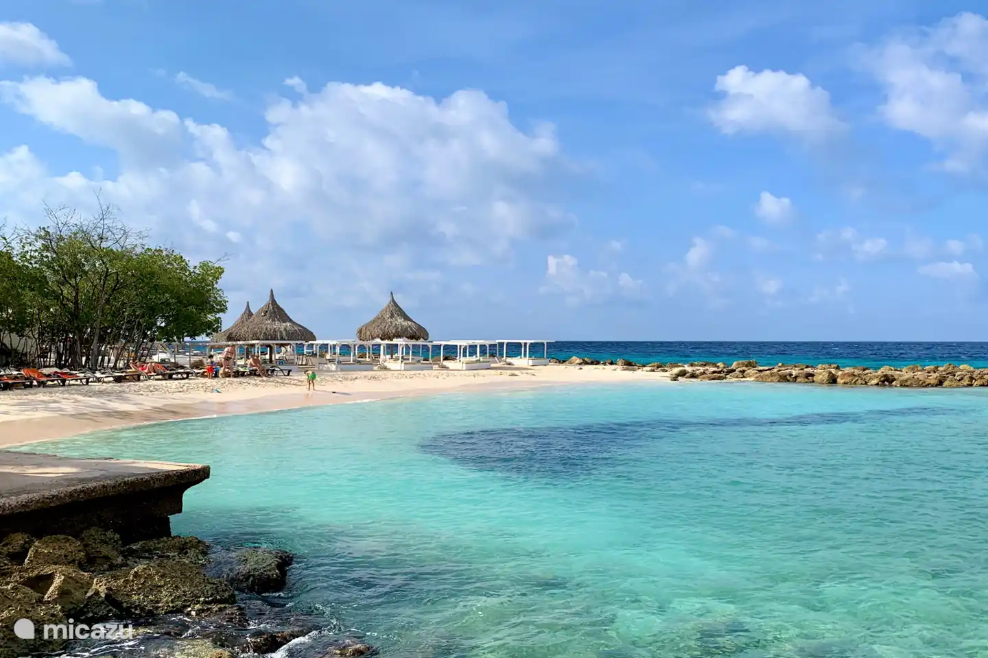 Jan Thiel Beach within walking distance of Villa Soleada!