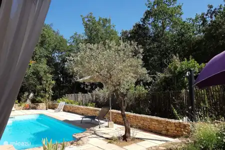 Vakantiehuis Frankrijk, Gard, Uzès vakantiehuis Histoire d'Yllias zwembad