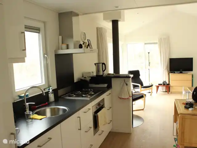 De Uithoek huren in Nederland, Drenthe, Doldersum - chalet Keuken