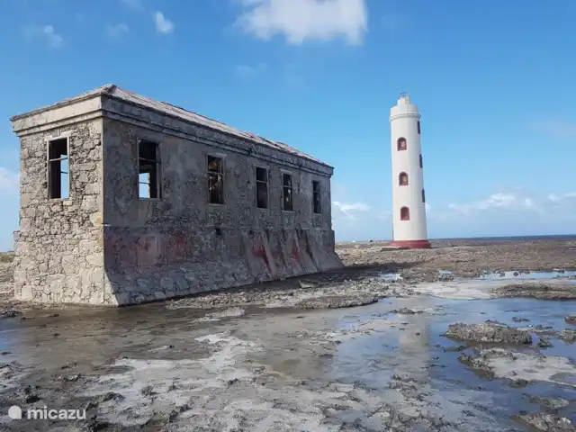 studio huren in Bonaire, Bonaire, Belnem – Kas Oleifi oude vuurtoren met vuurwachtershuis