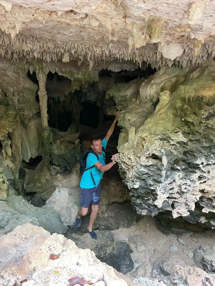Visite de la grotte