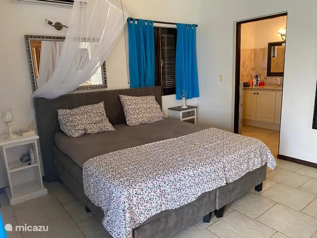 The master bed room with adjacent your own bathroom