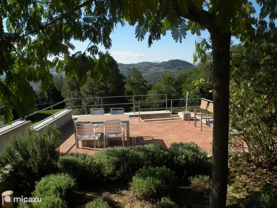 Ons grote zonneterras