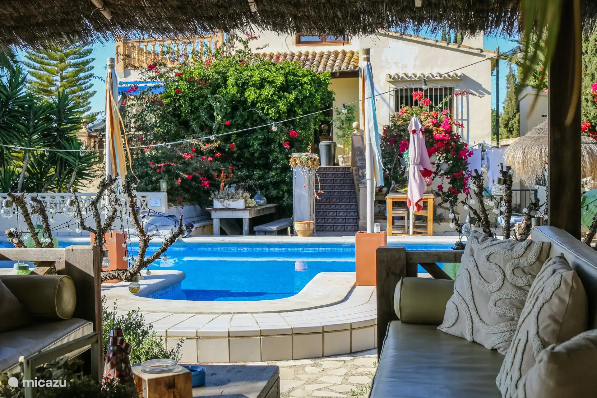 Lounge-Haus auf Gemeinschaftsgrundstück (gemeinsam mit Apartment Merluza und Casita Manana) – Ferienwohnung Gekko in Moraira, Costa Blanca
