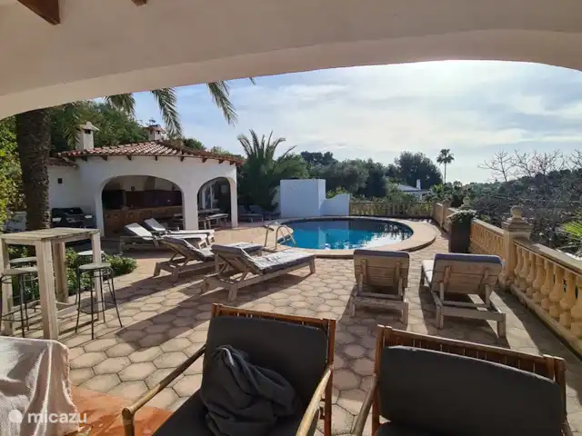 Villa Natimar | Espagne, Costa Blanca, Benissa - villa vue du salon extérieur