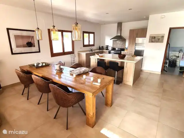 Villa Natimar | Espagne, Costa Blanca, Benissa - villa cuisine ouverte avec salle à manger à l'intérieur salle à manger à l'intérieur