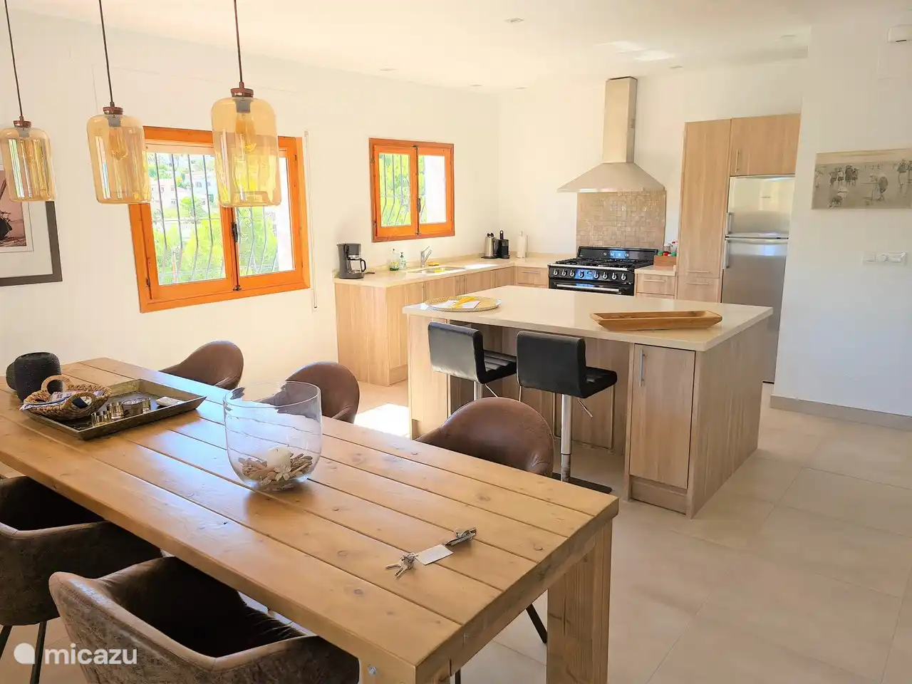 Esszimmer + offene Küche