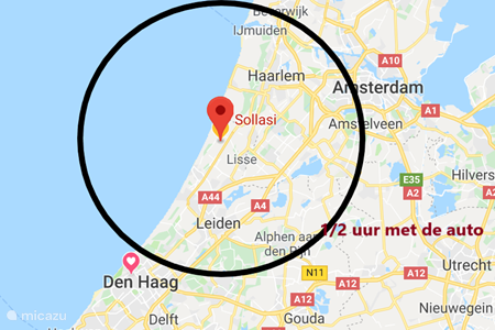 Amsterdam, Den Haag, Leiden en Haarlem op fietsafstand