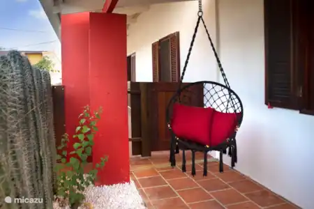 Vacation rental Bonaire, Bonaire, Kralendijk apartment Kas Despacito Hang chair