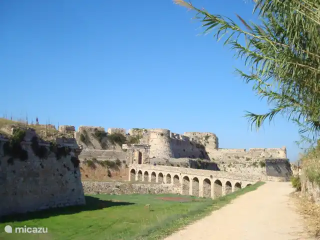 Stroungitsa Villa | Grèce, Péloponnèse, Kamaria-Finikounda - villa Entrée de la forteresse de Methoni