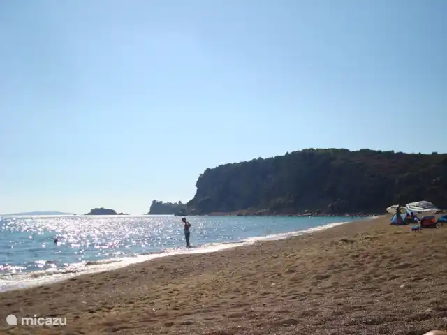Stroungitsa Villa | Grèce, Péloponnèse, Kamaria-Finikounda - villa Plage de Kamaria