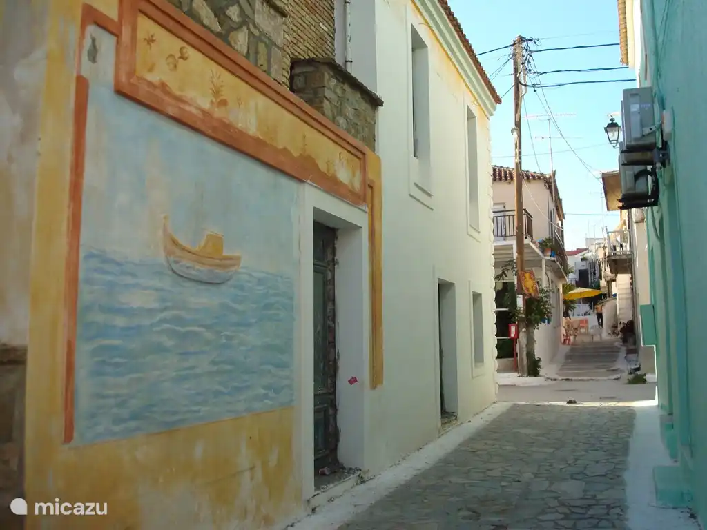 Straße in Finikounda