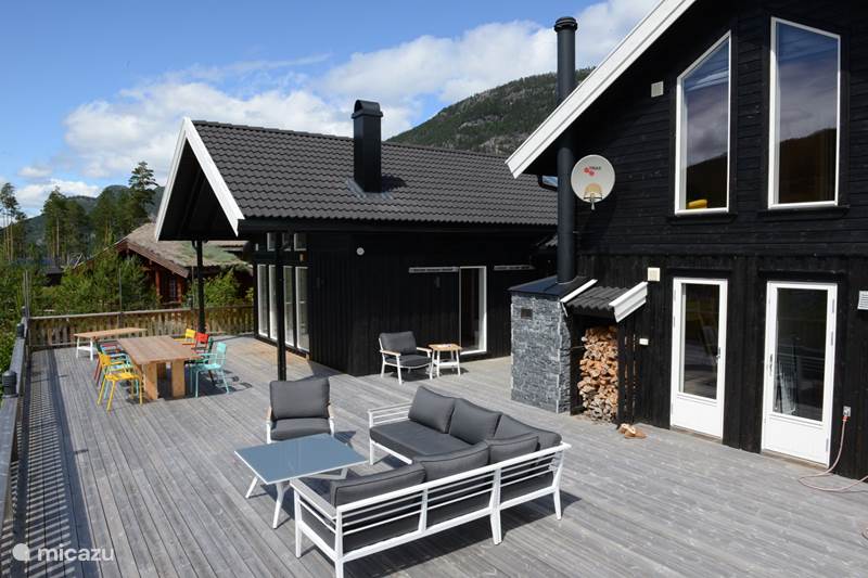 Vakantiehuis Noorwegen, Telemark, Vradal Villa Villa Hofseth - aan het Vravatn meer