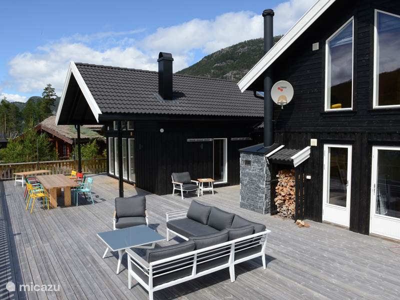 Ferienwohnung Norwegen, Telemark, Vradal Villa Villa Hofseth - auf dem Vravatn See
