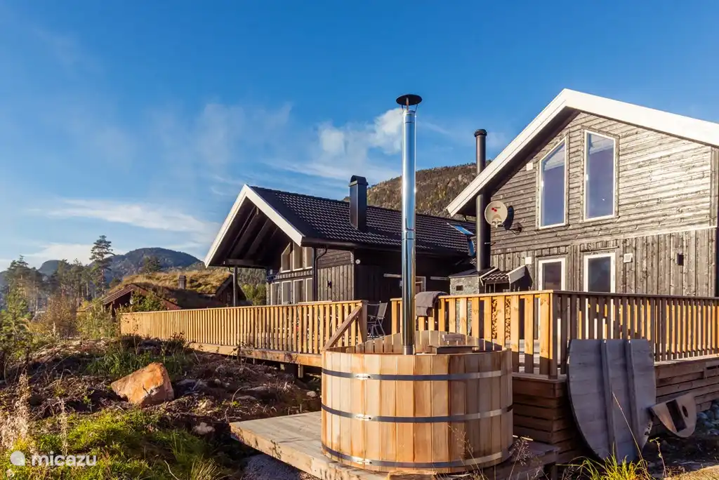 Villa Hofseth - auf dem Vravatn See in Norwegen, Telemark, Vradal - Villa