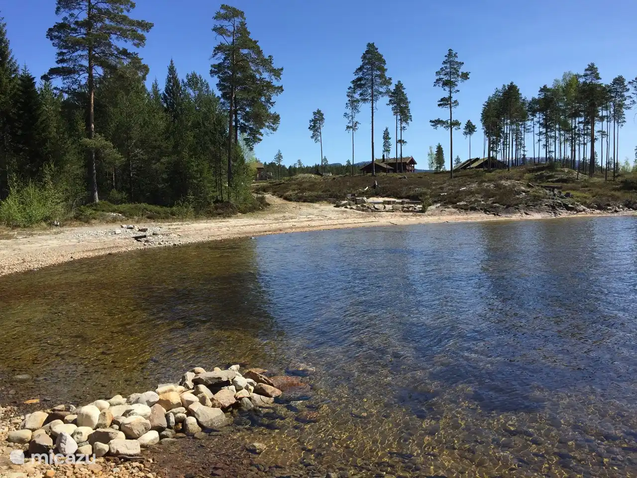 Villa Hofseth - auf dem Vravatn See in Norwegen, Telemark, Vradal - Villa