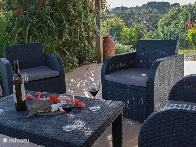 Location de Vacances Portugal, Setúbal, Santiago do Cacém, maison de vacances - Casa Borboleta Eco & Nature Terrasse