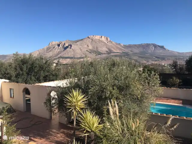 Finca Mi Casita | Espagne, Andalousie, Velez Rubio - finca Piscine et vue sur 'La Muela'