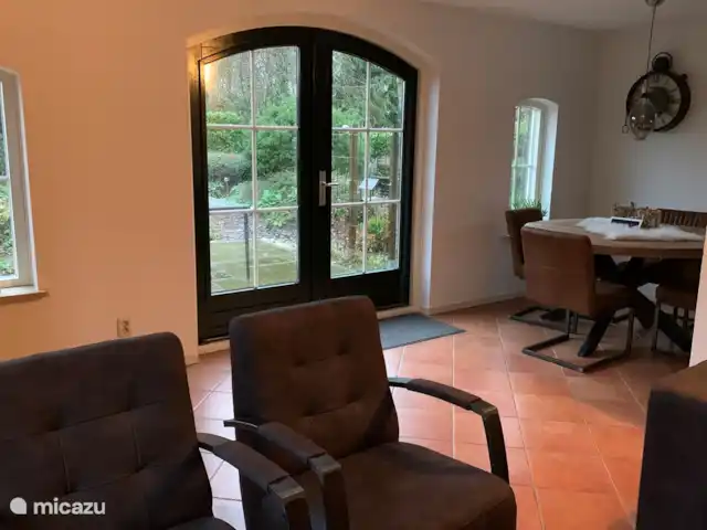 Boshuuske Holten huren in Nederland, Overijssel, Holten - vakantiehuis Woonkamer