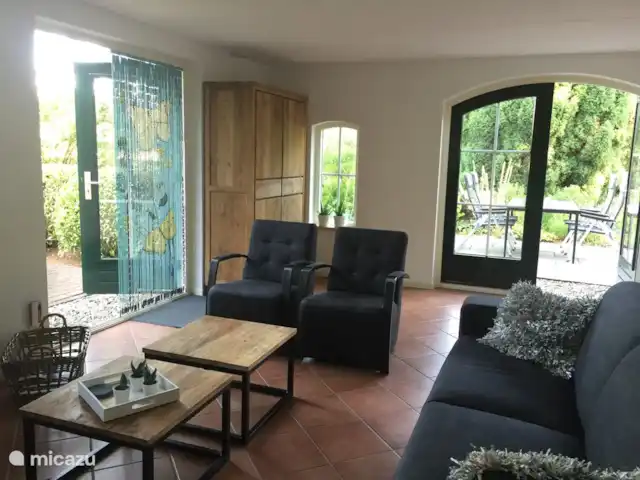 Boshuuske Holten huren in Nederland, Overijssel, Holten - vakantiehuis Woonkamer volledig ingericht met nieuw meubilair