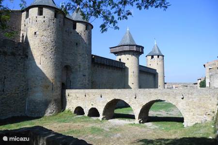 De middeleeuwse stad Carcassonne