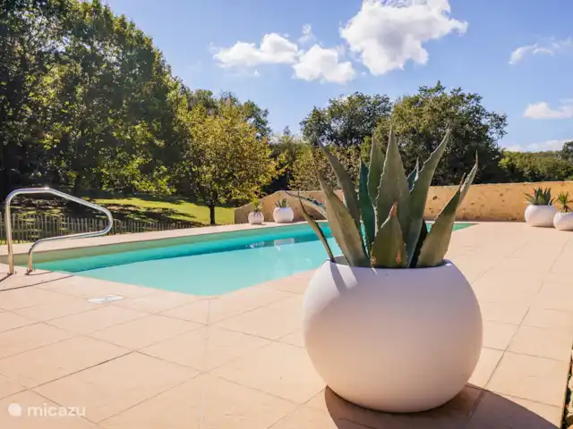 Lesgrabous huren in Frankrijk, Dordogne, Les Eyzies-de-Tayac-Sireuil - vakantiehuis Het zwembad