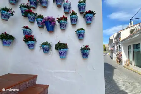 village de montagne andalou blanc