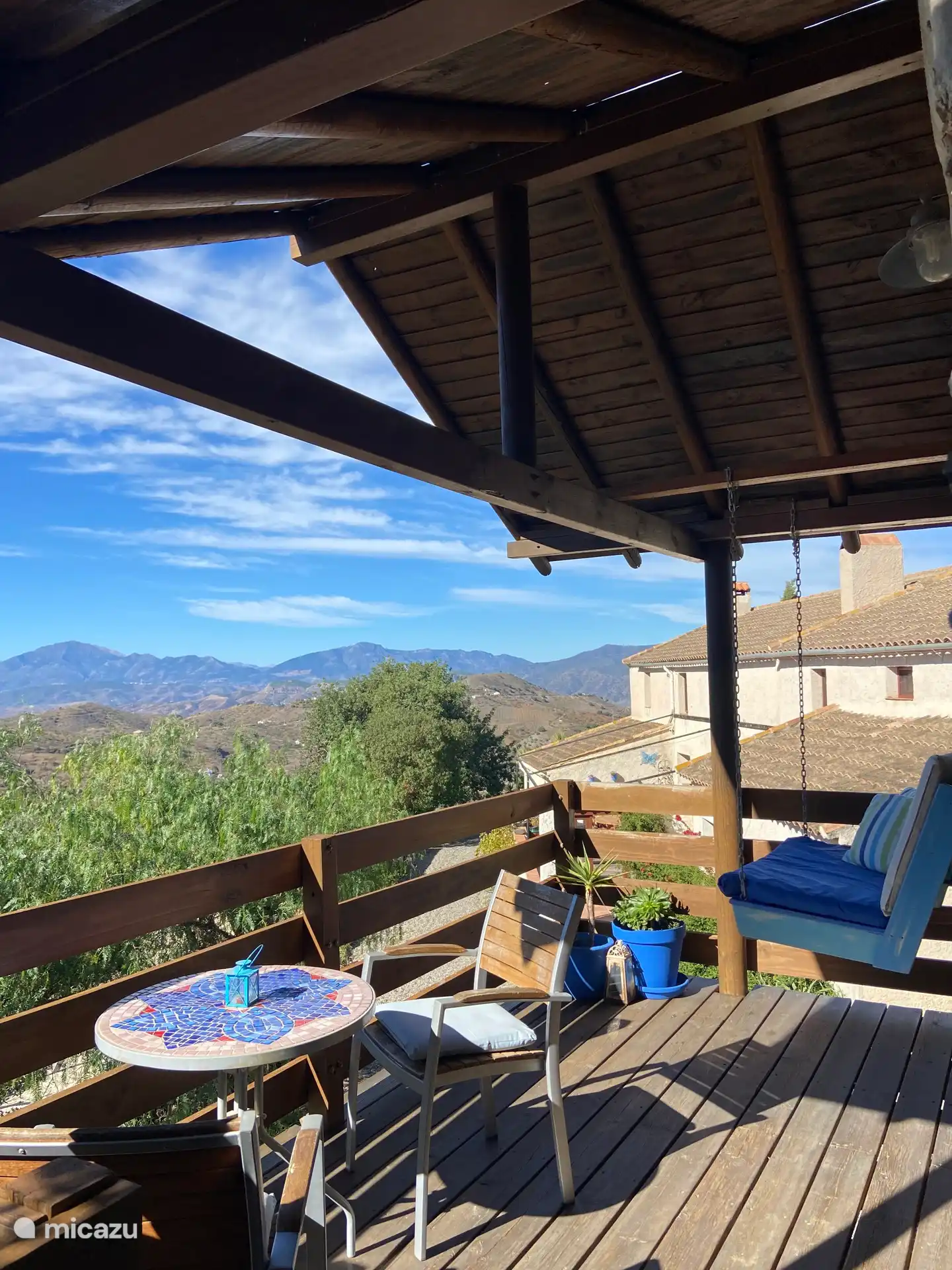 Balkon mit schöner Aussicht