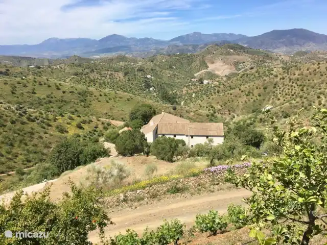 Finca Las Nuevas, Casa Sofia | Espagne, Andalousie, Álora - gîte / cottage Finca Las Nuevas surplombant la Sierra de las Nieves.