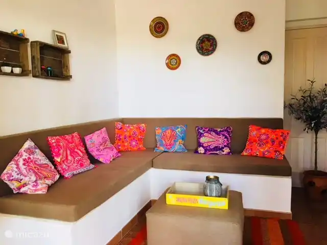 Finca Las Nuevas, Casa Maria | Espagne, Andalousie, Álora - appartement Le coin salon