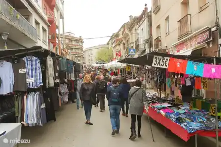 El mercado dominical de Tordera
