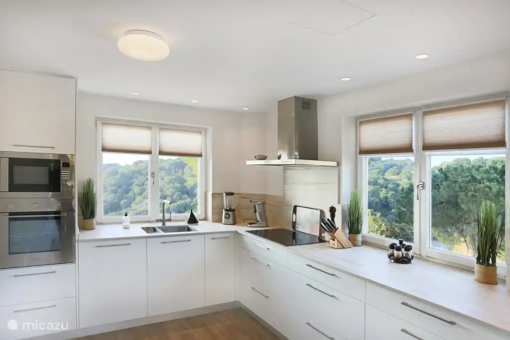 New open kitchen. Again a nice view.