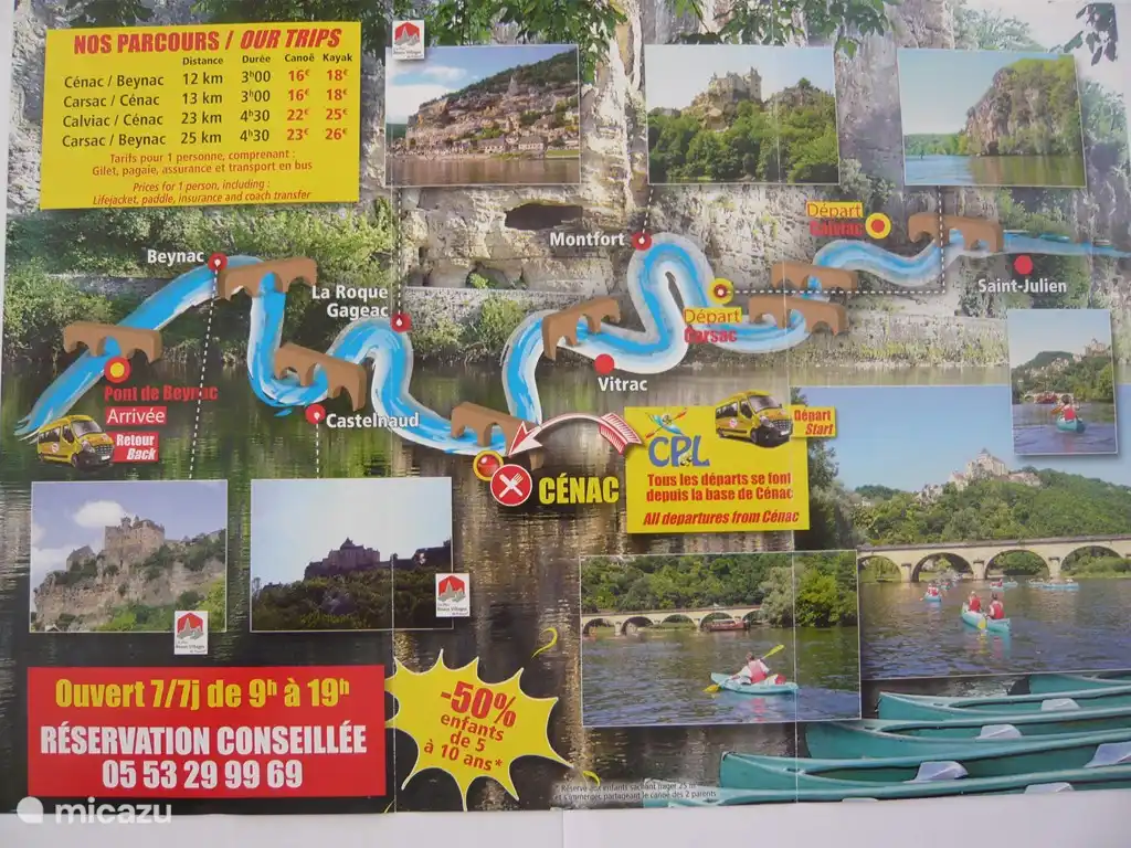 Un día con un kayak