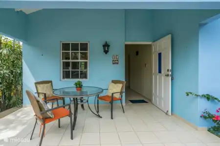 Vakantiehuis Curaçao, Banda Ariba (oost), Jan Thiel vakantiehuis Verborgen parel Jan Thiel Terras