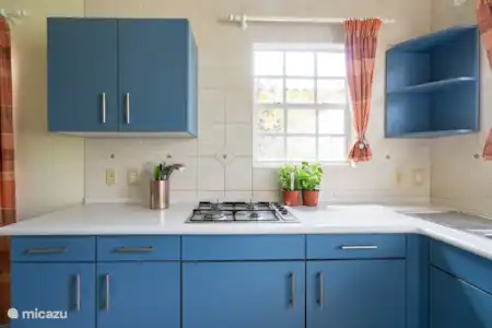 Vakantiehuis Curaçao, Banda Ariba (oost), Jan Thiel vakantiehuis Verborgen parel Jan Thiel Keuken