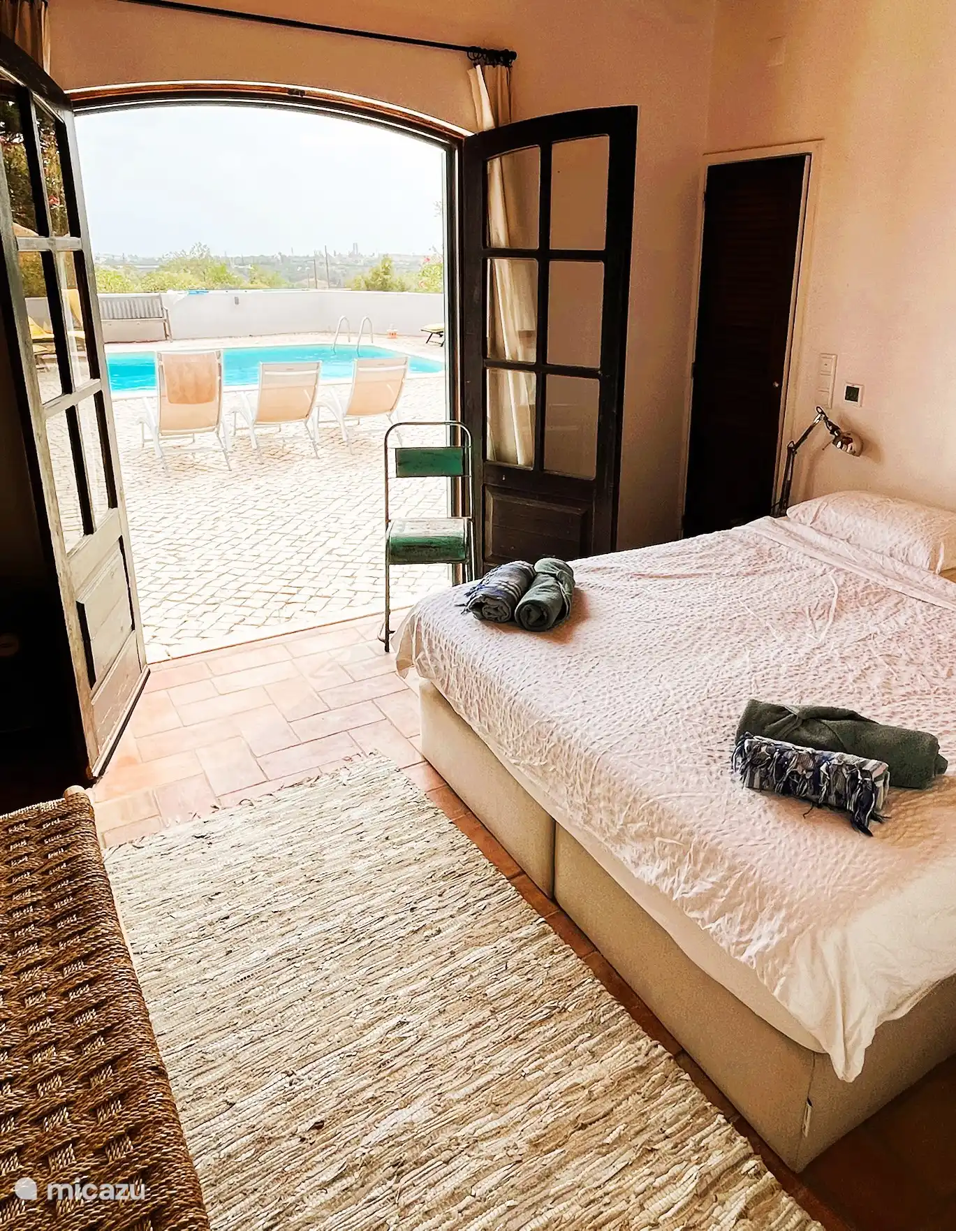 Get out of bed and into the pool!