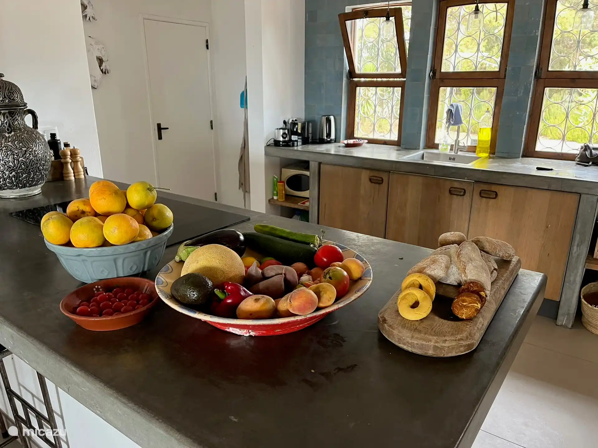 Keuken met kookeiland