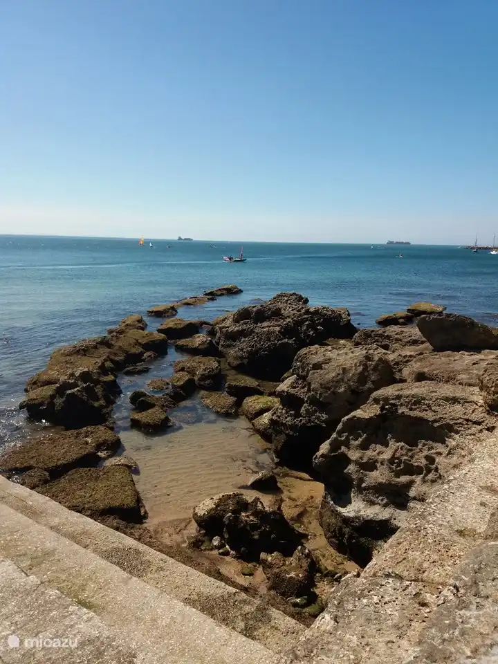 Naturschwimmbad in Estoril.